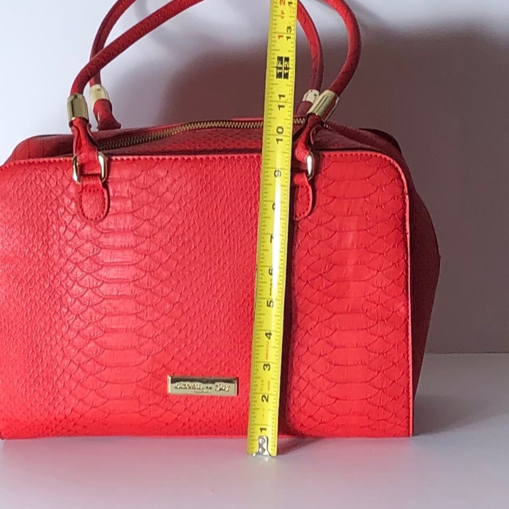 Olivia + Joy New York Red & Gold Purse - Picture 14 of 14